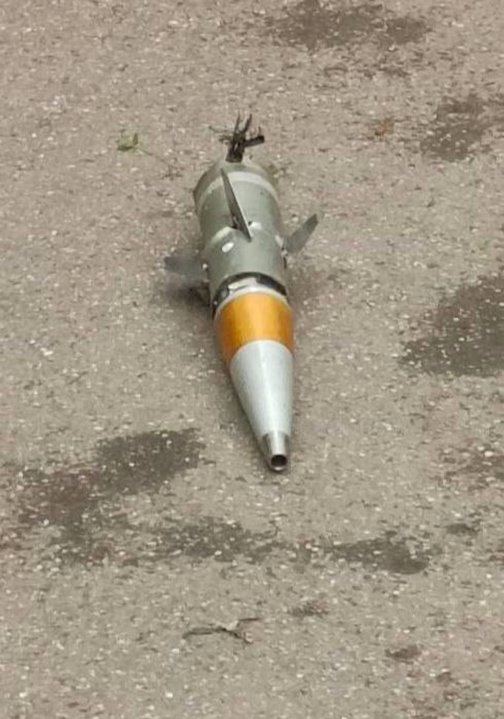 Обломки зенитной ракеты ТКБ-1055