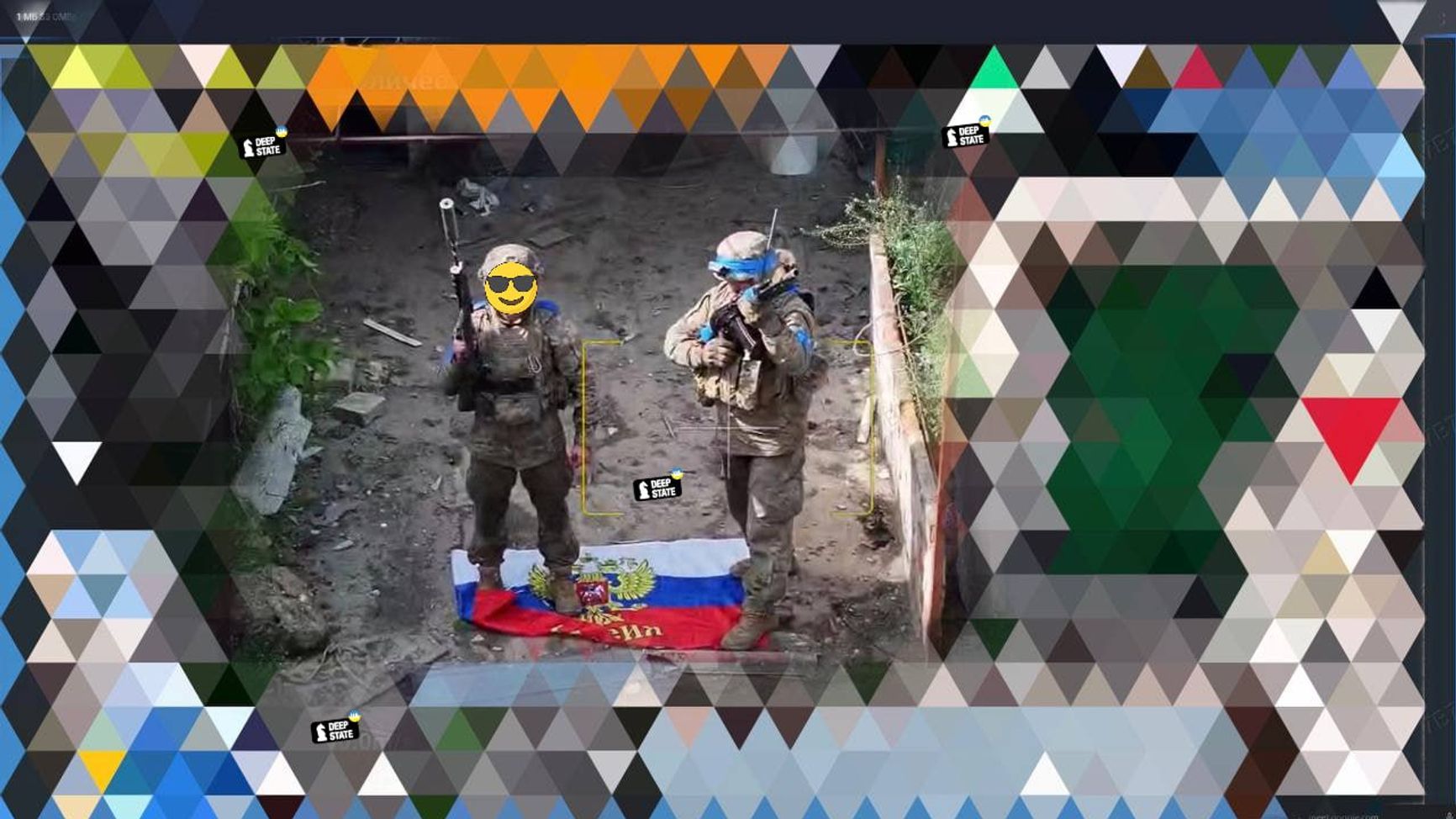 Последствия неудачной попытки вывесить российский флаг в селе Богатырь