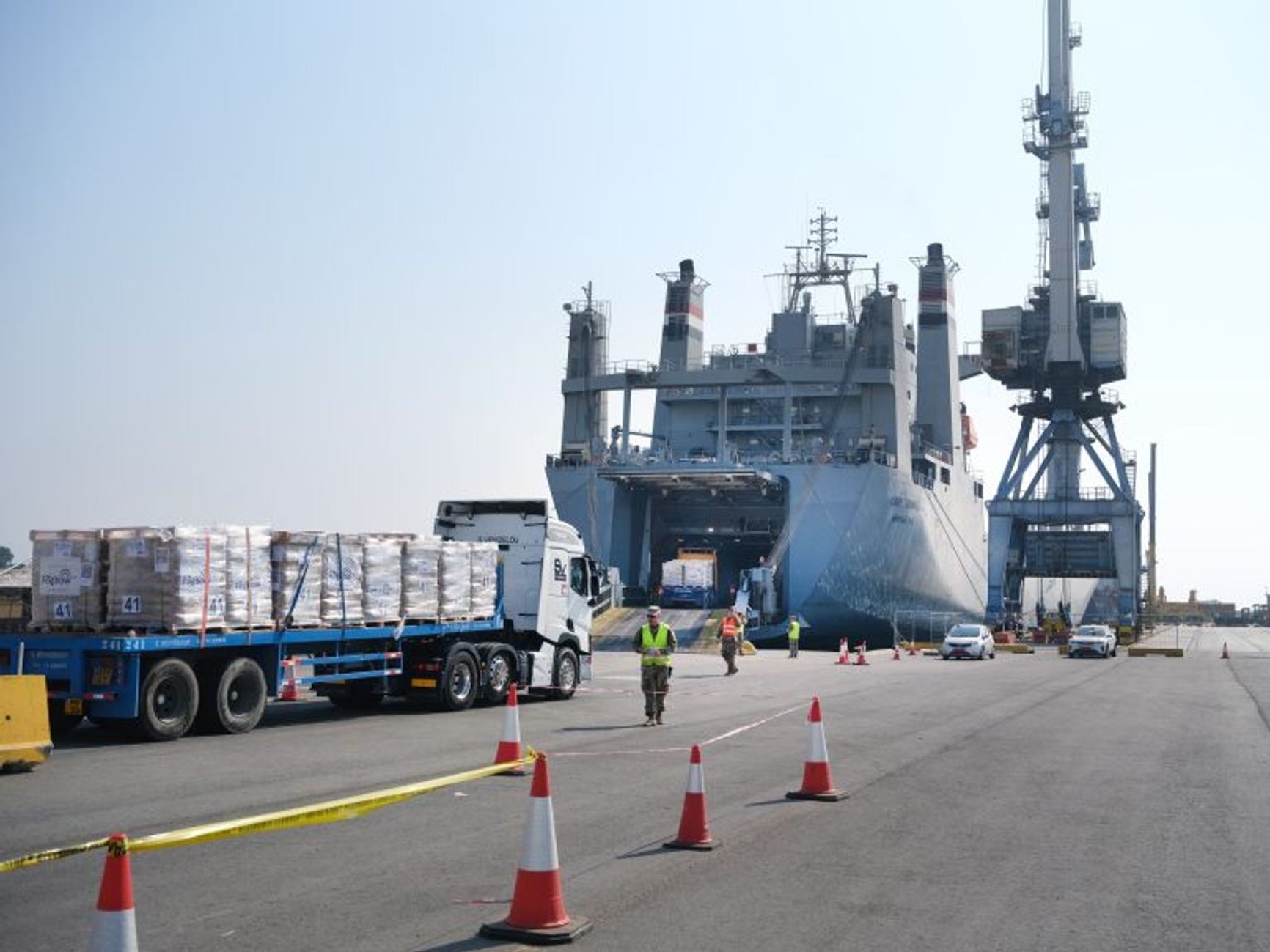 Fogbow proposed transporting food to Gaza by sea
